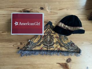 American Girl Rebecca Meet Accessories First Edition - Hat And Shawl