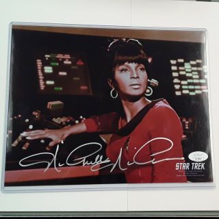 Jsa Nichelle Nichols As Uhura Autograph Star Trek The Series