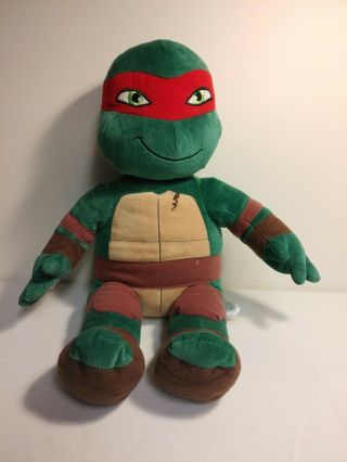 Build A Bear Teenage Mutant Ninja Turtle Raphael Rafael Plush Tmnt Nickelodeon