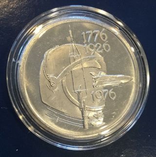 National Space Club Apollo 8 11 Skylab Soyuz Goddard Flown Metal Coin Medal Nasa