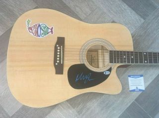 Mike Gordon Phish Signed Autographed Custom Acoustic Guitar W/proof Beckett Bas