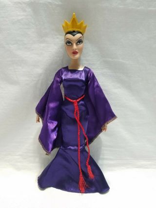 Disney Store Evil Queen Doll Snow White Villain