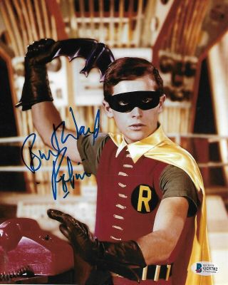 Burt Ward Autographed Signed Batman Robin Bas 8x10 Photo