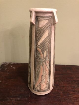 Weller Pottery “roma” Arts & Crafts 8 1/4” Vase,  Ca.  1920