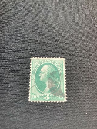 1870 - 71 Us Stamp Sc 136,  Perf 12,  “h” Grill,  (scv $32.  50)