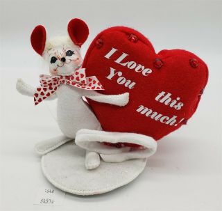 Lmas Anna Lee Doll 2008 Valentines Day Mouse I Love You This Much