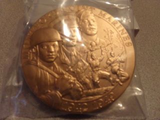 Montford Point Marines Bronze Medal From Us 3 " Medal