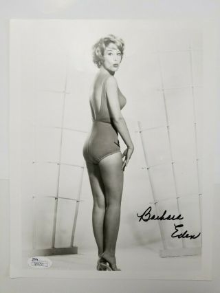 Barbara Eden Signed 8x10 Vintage Photo Jsa