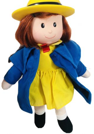 Vintage 1998 Talking Madeline Doll By Kids Gifts 5 Phrases 17” Tall