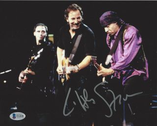 Steven Van Zandt Signed 8x10 Photo 2 Bruce Springsteen E Street Beckett Bas