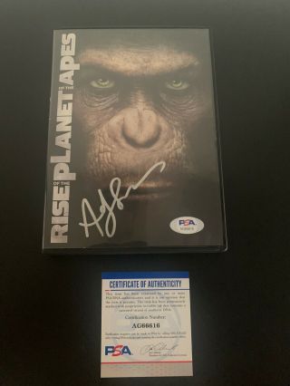 Andy Serkis Signed Rise Of The Planet Of The Apes Dvd Cover Psa/dna