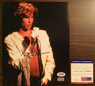 Val Kilmer Autograph 8 X 10 Signed " The Doors” Photo Psa Jim Morrison