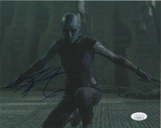 Karen Gillan Guardians Of The Galaxy Autographed Signed 8x10 Photo Jsa 5