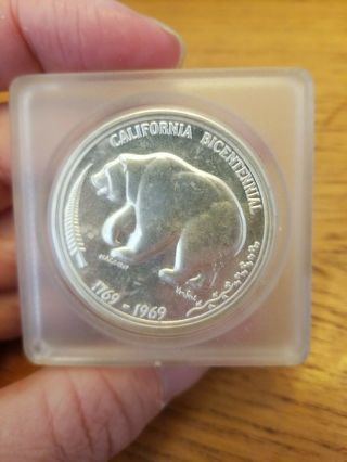 1769 - 1969 California Bicentennial " The Golden Land " Medallic Art Co Coin.