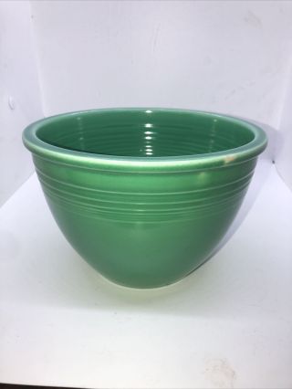 Vintage Fiesta Nesting Mixing Bowl Green 4 Size Fiestaware