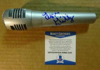 Signed Gibby Haynes Autographed Microphone - Butthole Surfers Beckett