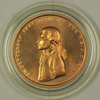 Us Thomas Jefferson Indian Peace Medal Small Size