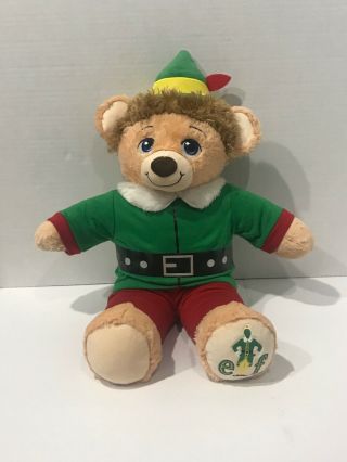 Build A Bear Buddy The Elf Plush Christmas 2016 Retired Green Holiday Christmas