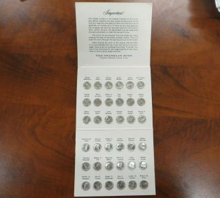 Franklin Presidential Mini - Coin Set Sterling Silver First Edition