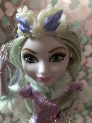 Monster High Ever After Epic Winter Crystal Winter Htf Retired Doll Access