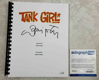 Lori Petty Autograph Auto Signed " Tank Girl " Movie Script 1995 Film Acoa