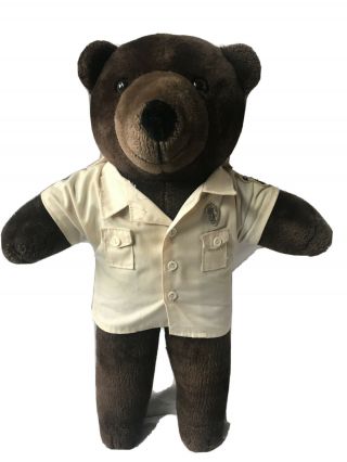 Patriot Bear Jj Wind Inc.  1986 Emt Medic Uniform 20” Brown Teddy Bear