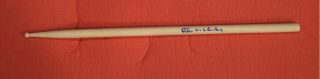 Jim Mccarty Signed Autographed Drumstick The Yardbirds Drummer