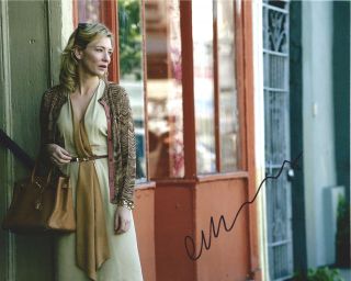 Cate Blanchett Signed Blue Jasmine 8x10 Photo - In Person Photo Proof