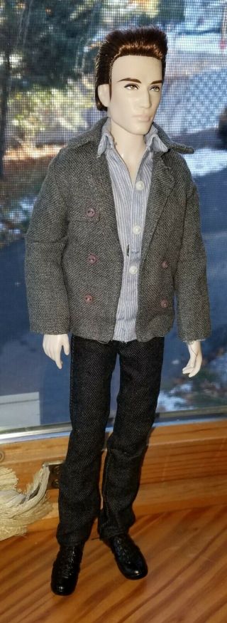 1st Twilight Movie Barbie Ken Edward Cullen Doll Model Muse Body