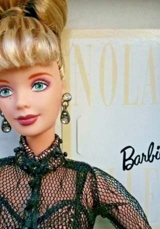 A21 Nolan Miller Mattel Couture Sheer Illusion Barbie Doll 20662 Box Distressed