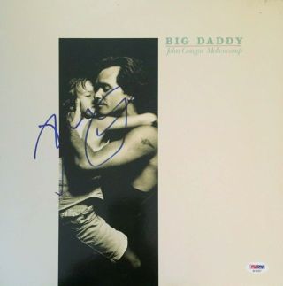 John Cougar Mellencamp Signed Big Daddy Vinyl Record Album Psa/dna Certif