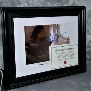 Gina Carano Authenticated Autograph Signed Cara Dune The Mandalorian
