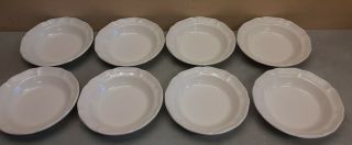 Set Of 8 Mikasa French Countryside F9000 Soup Bowl 8 1/2 " Across