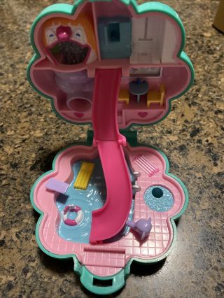 Vintage Polly Pocket - 1990 Bluebird Water Fun Park Pool Compact Only