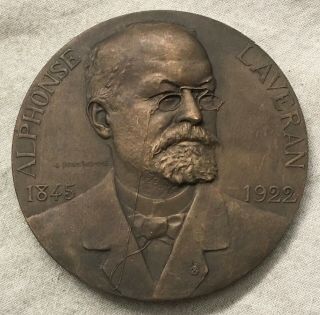 Société De Pathologie Exotique De Paris,  Alphonse Laveran Medal By G.  Prud 