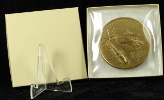 U.  S.  Medal No.  534 United States Navy Bicentennial Commemorative 3 " Bronze