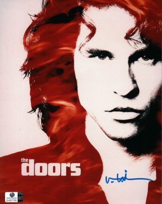 Val Kilmer Signed Autographed 8x10 Photo The Doors Movie Poster Jim Morrison Ga