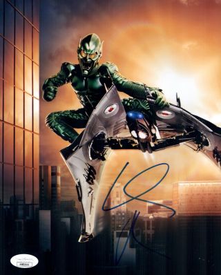 Willem Dafoe Signed Green Goblin 8x10 Spider - Man Photo Autograph Jsa Cert
