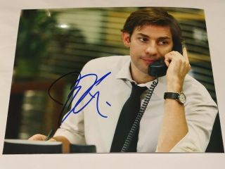 John Krasinski Signed Autographed Tv Star Comedy The Office Show 8x10 Photo