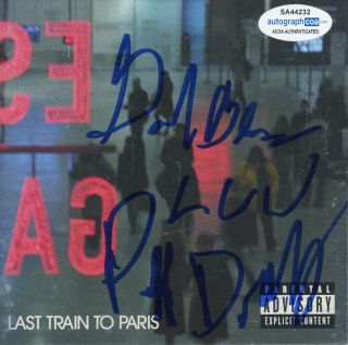 Puff Daddy " Last Train To Paris " Autograph Signed 