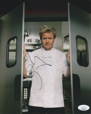 Chef Gordon Ramsay Autographed Signed 8x10 Photo Jsa 2