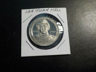 San Juan Hill Theodore Roosevelt 1948 Medal