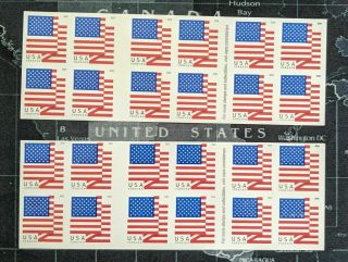 40 U.  S.  Flag 2018 Usps Forever Stamps (2 Books Of 20)