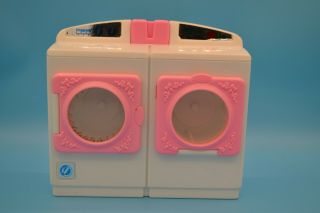 Vintage Mattel 1993 Barbie Washing Machine And Dryer Play Set