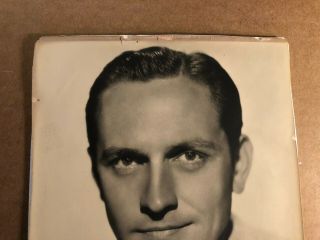 Fredric March Rare Very Early Vintage autographed 7/9 Photo 1930s 2