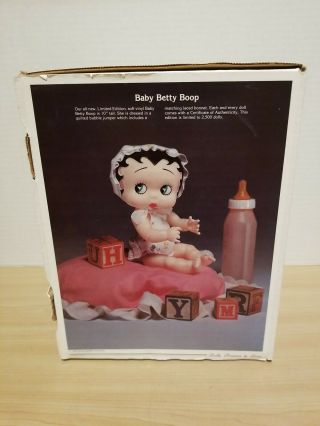 Betty Boop,  Limited Edition,  Series 1,  Dolls Dreams And Love,  1985,