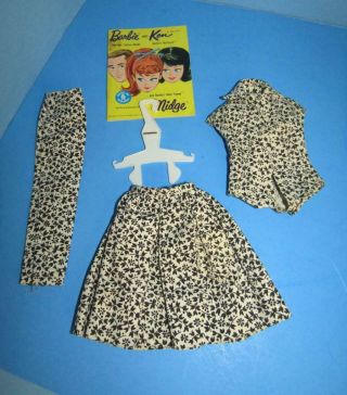 Vintage Barbie Pak Clothes 1960 