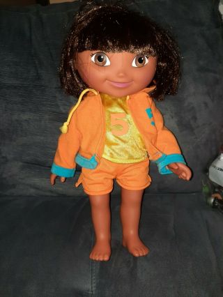 Mattel 2003 Dress Up Adventure Dora The Explorer 15 " Doll