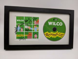 Wilco Jeff Tweedy Band Signed Autographed Schmilco Cd Framed