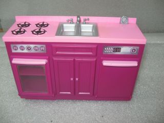 Htf Vintage Barbie Dream House Sink Stove Dishwasher Replacement Part 2008 2009